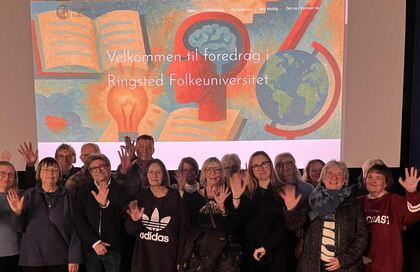 Gruppebillede fra Ringsted Folkeuniversitet