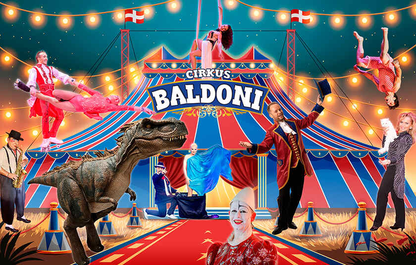 Cirkus Baldoni, tag børn og børnebørn med i Cirkus