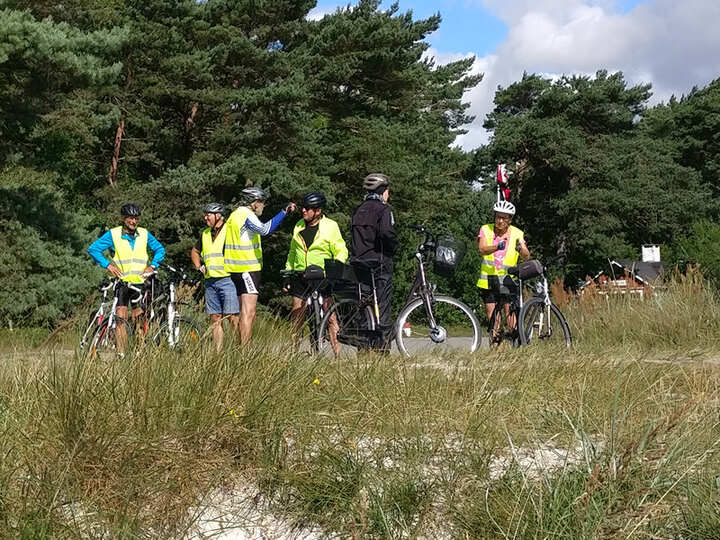 29. juli 2020. Cykelgruppe Nexø på tur.