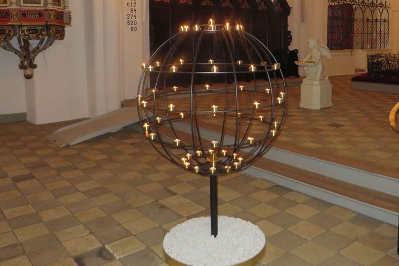Globen i Kerteminde kirke