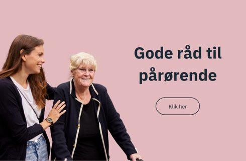 Få gode råd som pårørende hos Ældre Sagen