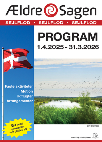  Læs lokalbladet fra Ældre Sagen Sejlflod