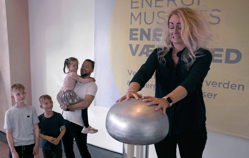 Elektrisk hår, til morskab for alle