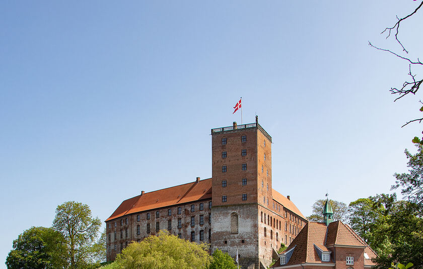 Koldinghus en sommerdag i juni 2023