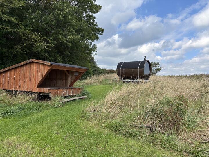 Overnatning med Sauna ved Gullerup
