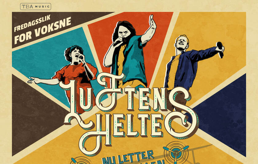 Koncert med Luftens Helte i Middelfart på TRÅDEN