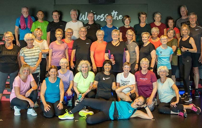 Træning i stort fællesskab i PureGym