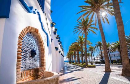 Rejse til Andalusien med Albatros Travel og oplev sol og varme med palmer og smukke omgivelser.