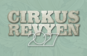 Cirkusrevyen 2027-logo på grøn baggrund.