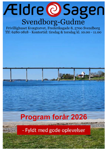 Læs lokalbladet for Ældre Sagen lokalafdeling Svendborg-Gudme