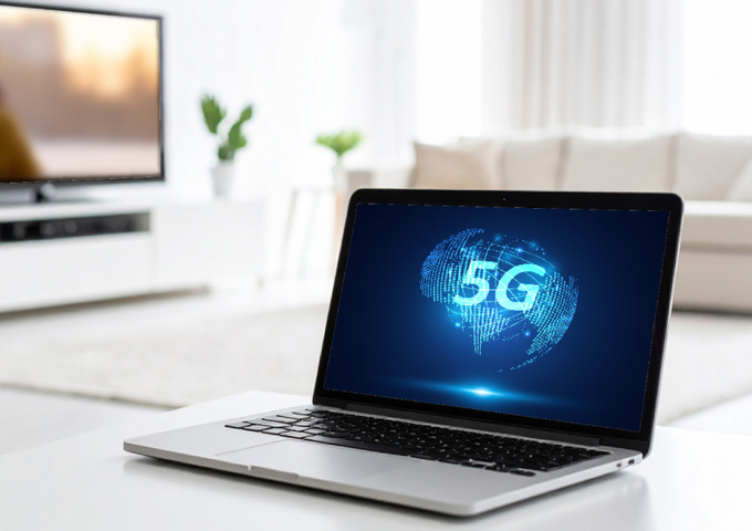 Computer p%C3%83%C2%A5 Fastnet.nu's 5G internet