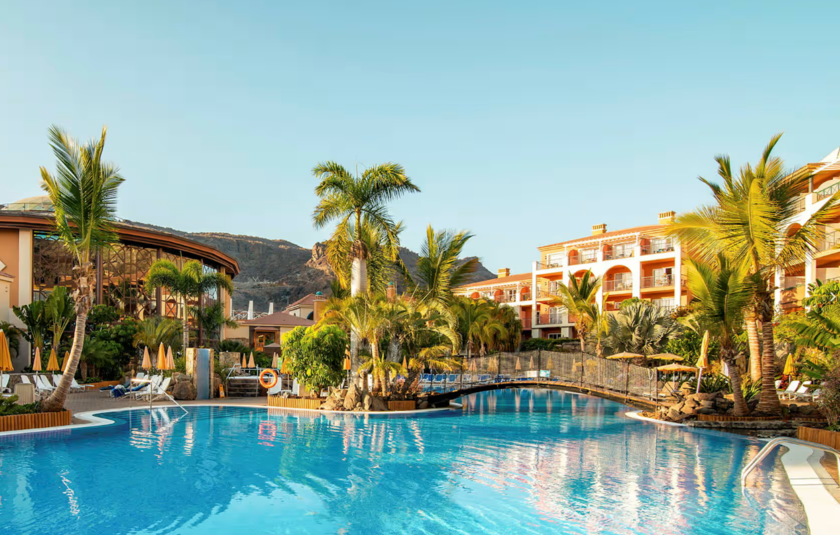 Hotel på Gran Canaria fra seniorrejse med Spies
