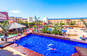Poolområde på Hotel Best Jacaranda i Costa Adeje på Tenerife.