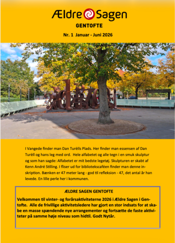  Læs lokalbladet for Ældre Sagen lokalafdeling Gentofte