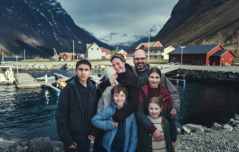Billede af skuespillere fra filmen Fjord