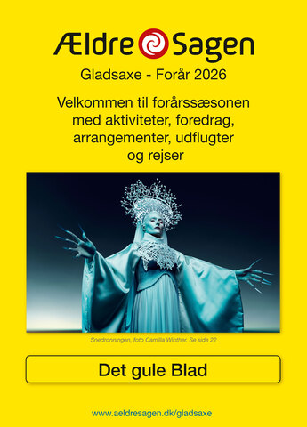 Læs lokalbladet for Ældre Sagen lokalafdeling Gladsaxe