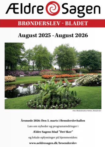 Læs lokalbladet for Ældre Sagen lokalafdeling Brønderslev