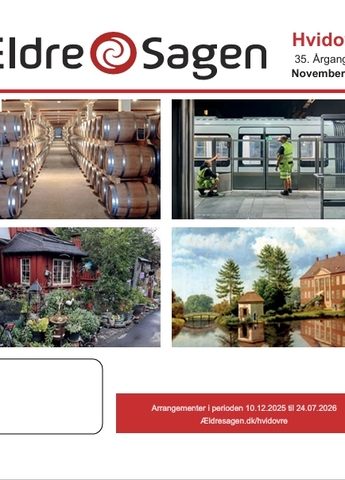 Læs lokalbladet for Ældre Sagen lokalafdeling Hvidovre