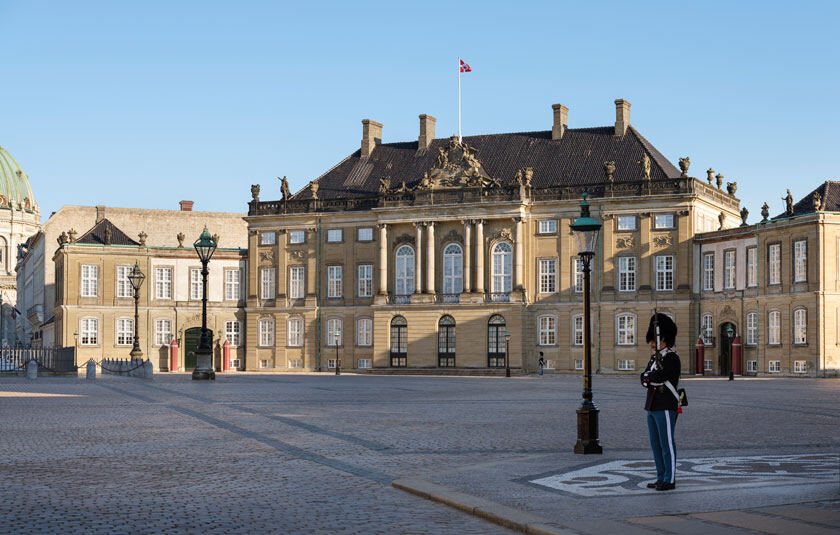 Amalienborg Slot i København