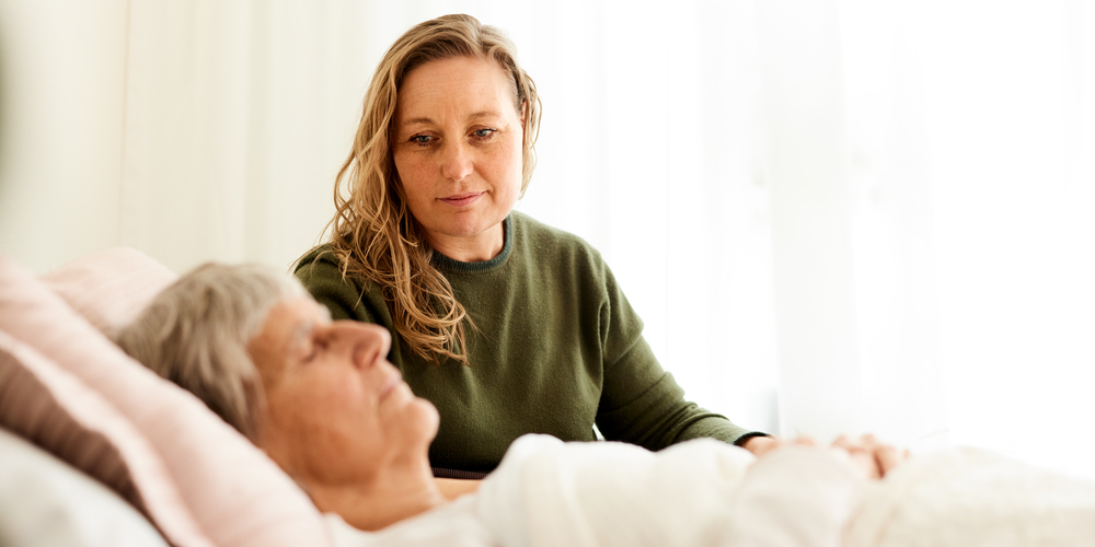 Modelbilleder af vågning hos døende Modelbilleder af vågning hos døende