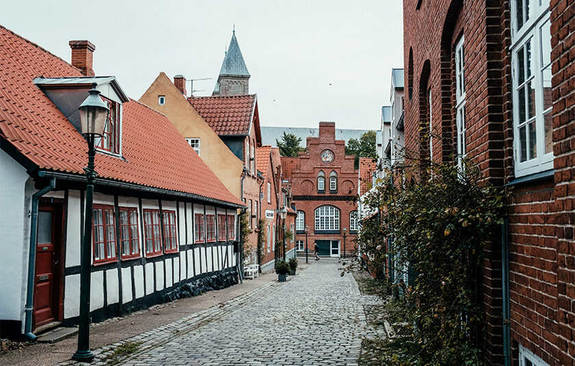 Besøg i Viborg under højskoleophold i Herning