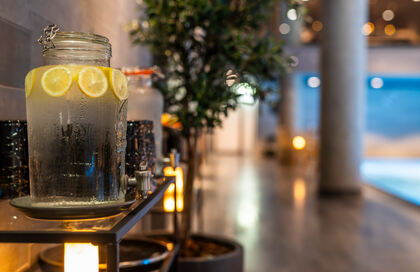 Spaafdelingen på Scandic Spectrum på Kalbebod Brygge i København.