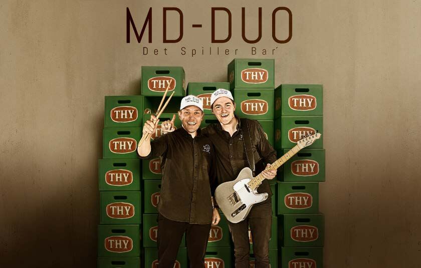MD-DUO - moderne dansktop band fra Thy
