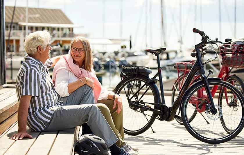 Herrecykel og damecykel - kan købes med rabat hos Free BikeShop
