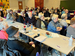 Mødet om velfærdsteknologi på Rønne Bibliotek 25. januar 2024, blev et velbesøgt, informativt og spændende møde. (Foto: Steen Sejfert Larsen).