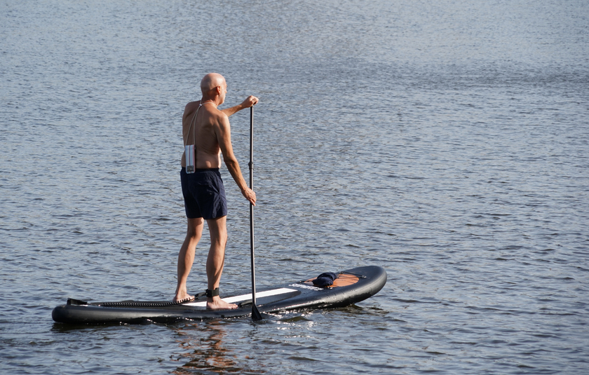 livet på paddleboard
